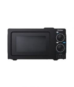 Haier Microwave Oven 20 Ltr Black (HMW-20MBS) - On Installments NomanT( 3 Months 0% Percent Profit Product Available On 48 Months Installment )